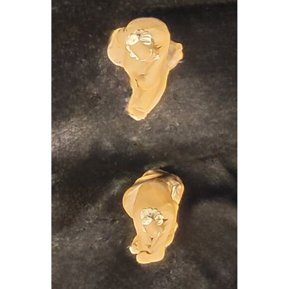 Vintage Chinese Mudmen Figurines, Hand Crafted, Set of 2 - Picture 9 of 10